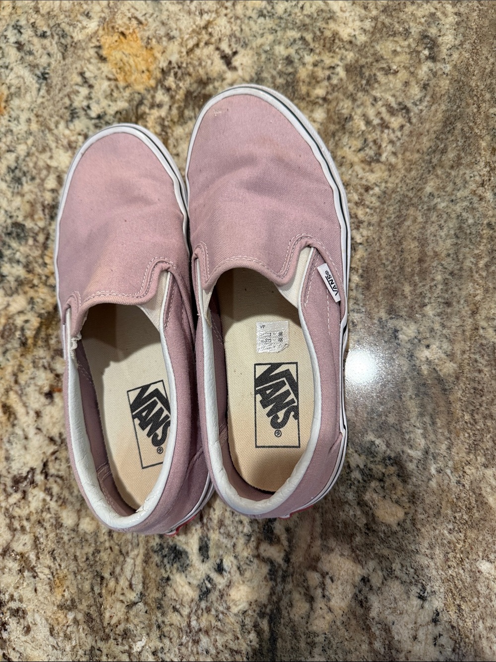 Vans Women’s Slip-On Sneakers in Lavender